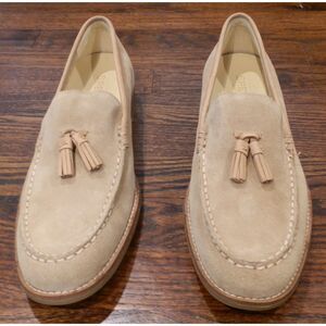 Sperry Top-Sider Suede Tassel Men's Loafers Tan Brown Shoes Size 11.5 New